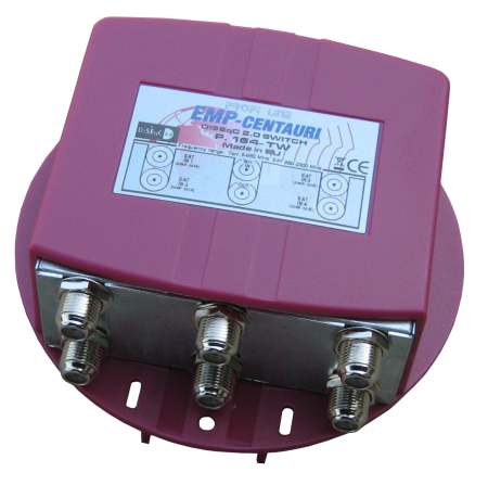 DISEQC SWITCH 4/1+TERR EMP