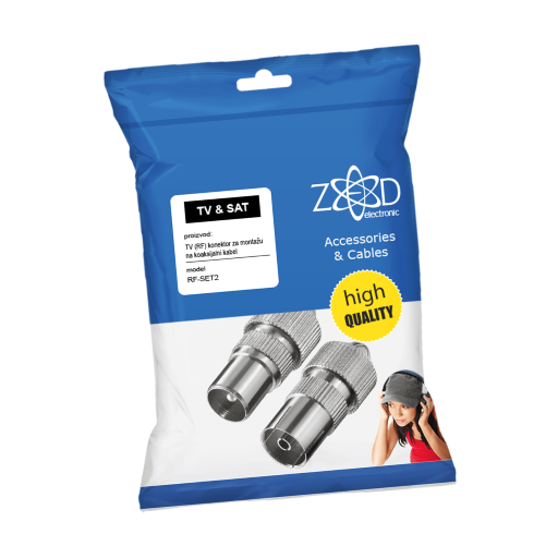 KONEKTOR RF SET 2 ZED