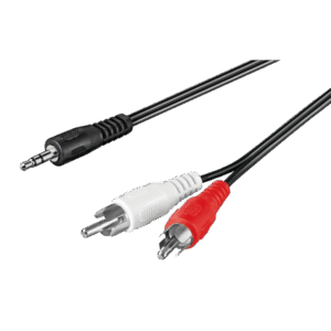KABEL 2RCA-3,5JACK 1,5m ZED