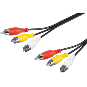 KABEL 3RCA-3RCA 1m ZED