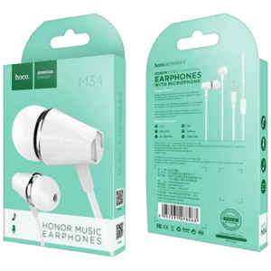 SLUŠALICE S MIKROFONOM HOCO M34 BIJELE
