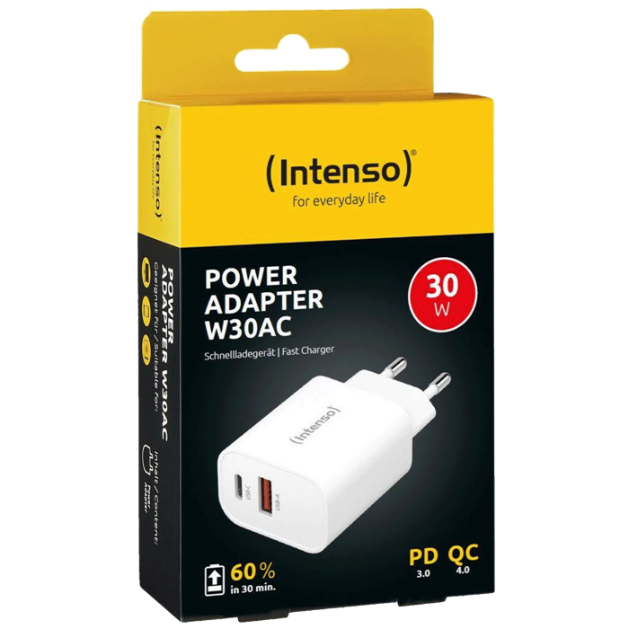 PUNJAČ KUĆNI 1xUSB-A 1xUSB-C W30AC