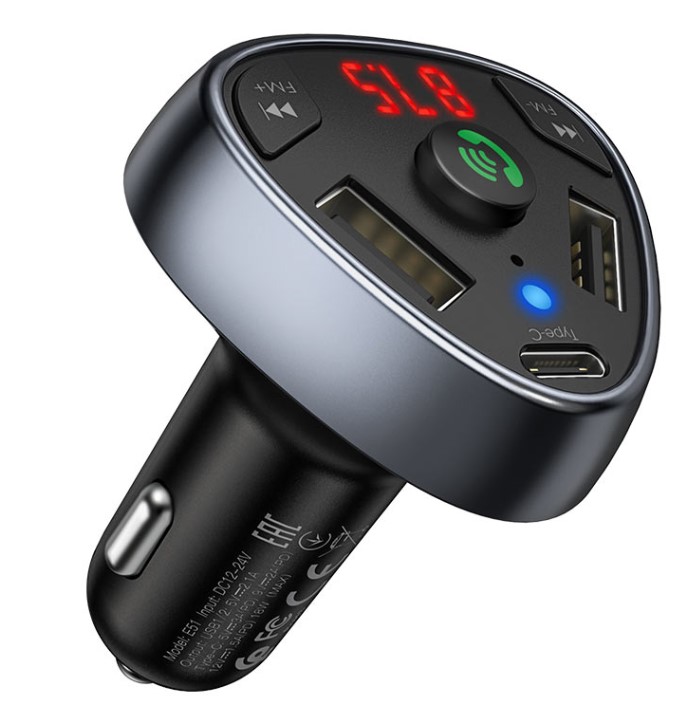 FM MODULATOR HOCO E51 ROAD TREASURE