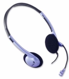 SLUŠALICE S MIKROFONOM GENIUS HS-02B