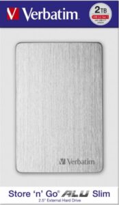 EXTERNI HARD DISK VERBATIM Store'n'Go Alu slim 2.5"