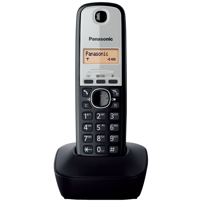 TELEFON BEŽIČNI PANASONIC KX-TG 1911FXG crni