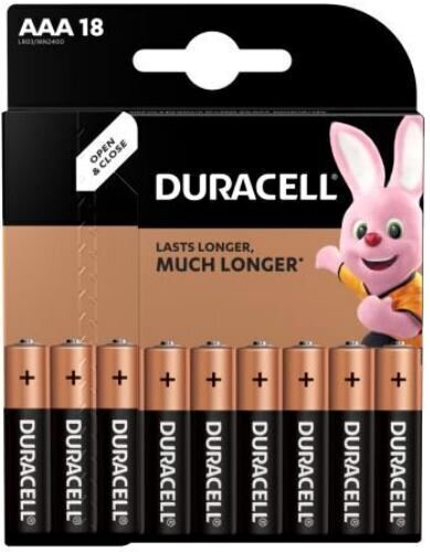 BATERIJE DURACELL AAA BASIC 18 kom.