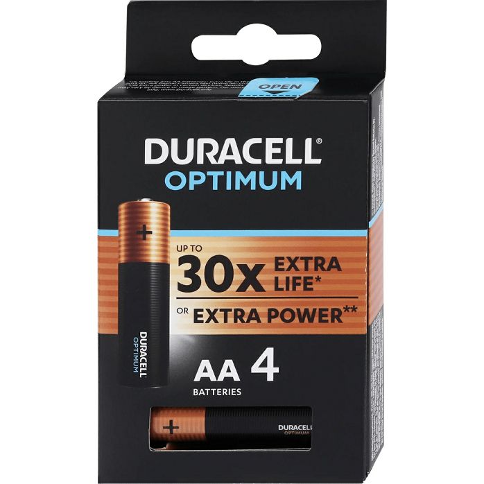 BATERIJE DURACELL AA OPTIMUM