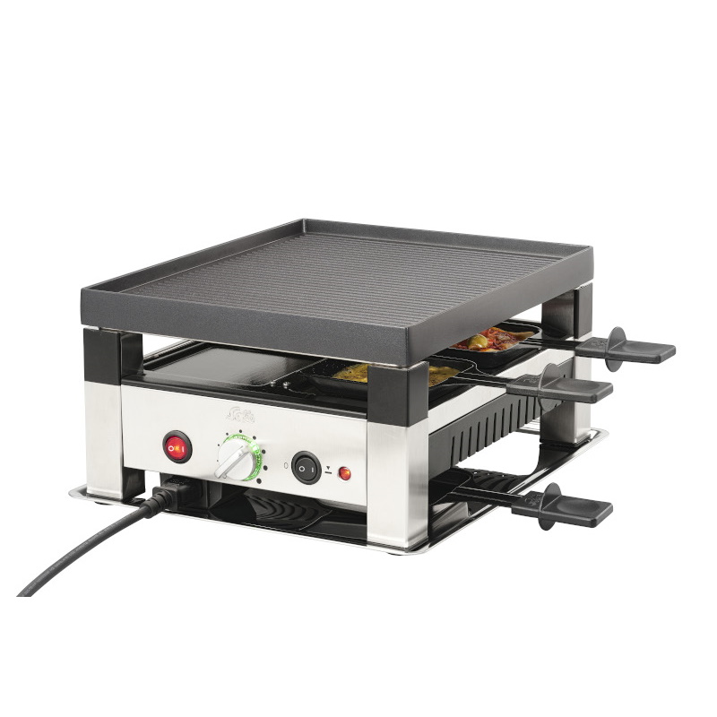 SOL 97756 ROŠTILJ ELEKTRIČNI SOLIS 5 IN 1 TABLE GRILL FOR 4