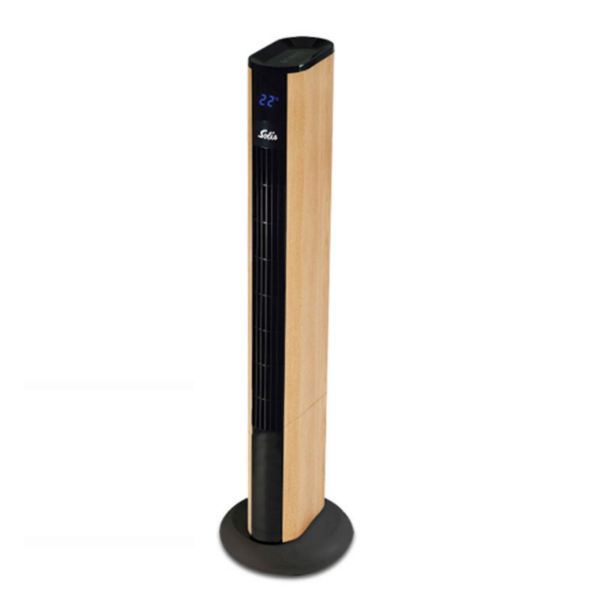 SOL 97051 VENTILATOR S POSTOLJEM SOLIS EASY BREEZY WOOD
