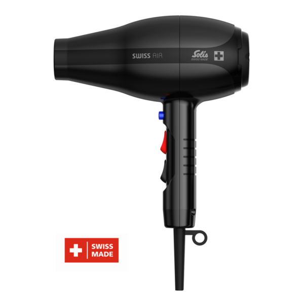 SOL 96961 SUŠILO ZA KOSU SOLIS SWISS AIR BLACK 360