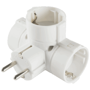 TPF-36 RAZDJELNIK STRUJNI 3 UTIČNICE T OBLIK TPF-36