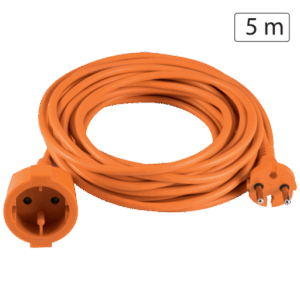 PRODUŽNI KABEL 1 UTIČNICA, 5 m NV2-5/OR/1,5