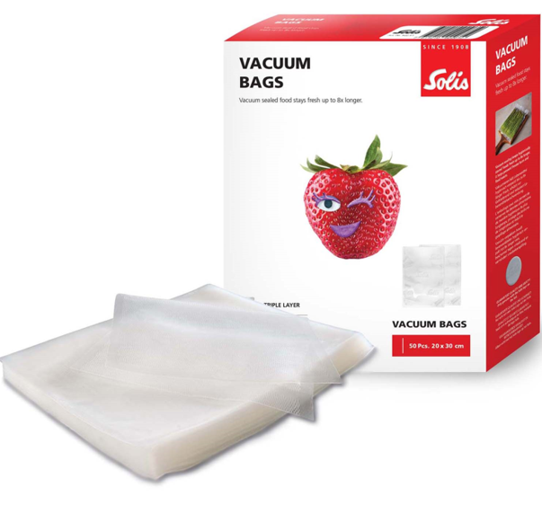 SOL 92261 VREĆICE ZA VAKUMIRANJE SOLIS 20x30 cm (50 kom)